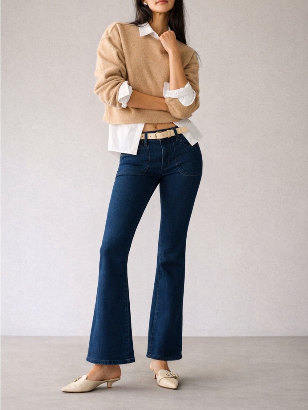 Pilcro Icon Low Rise Flare Jeans Dark Wash Size 28 Anthropologie